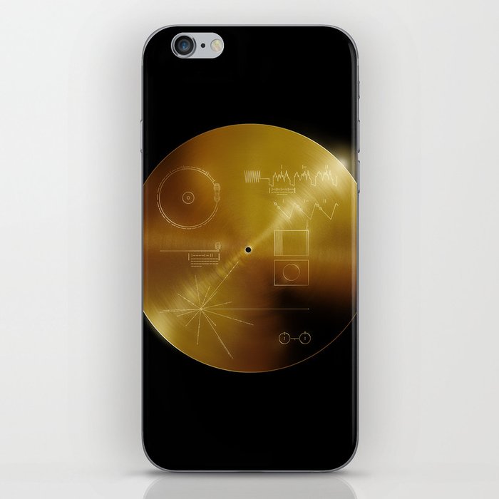 Voyager Golden Record iPhone Skin