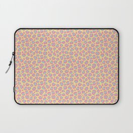 Yellow pink blue cheetah print Laptop Sleeve