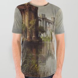 Vintage architecture -  Edward Deakin All Over Graphic Tee