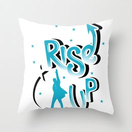 Rise Up - Hamilton Throw Pillow