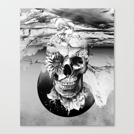 Skeleton Canvas Print