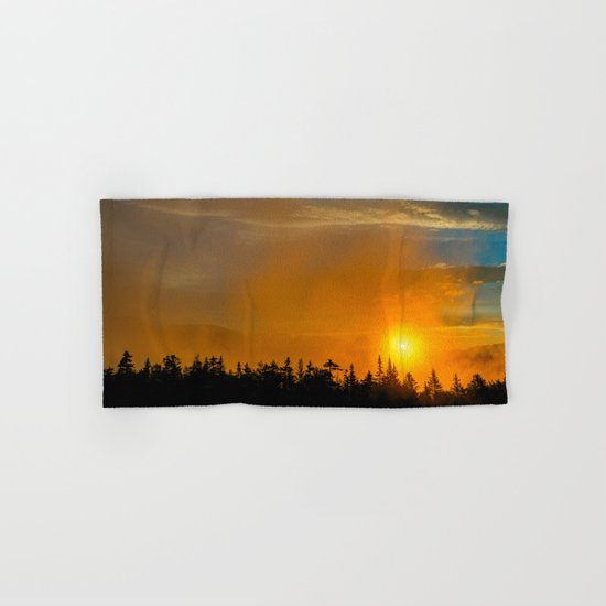 Gold Mist Sunset Hand & Bath Towel