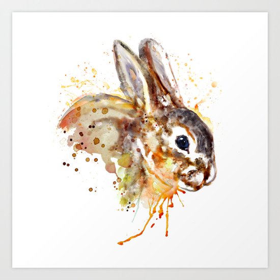 Mr. Bunny Art Print