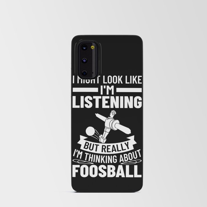 Foosball Table Soccer Game Ball Outdoor Player Android Card Case