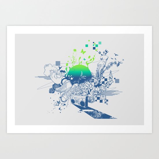 Fusion Art Print