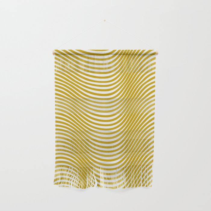 Golden Waves Wall Hanging
