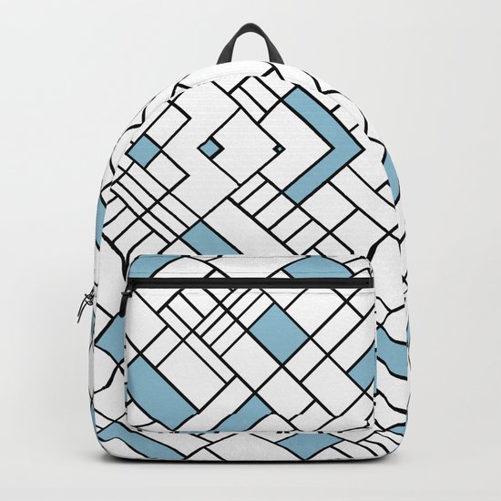 PS Grid 45 Sky Blue Backpack