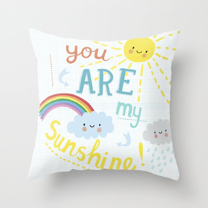 You are my sunshine throw sales