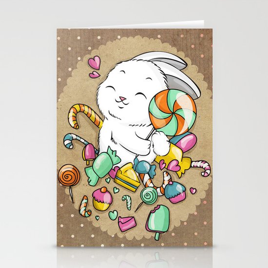 Candy Stationery Cards