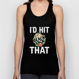 Blackjack Player Casino Basic Strategy Game Cards Unisex Tank Top