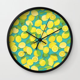 Lemon Duck Wall Clock
