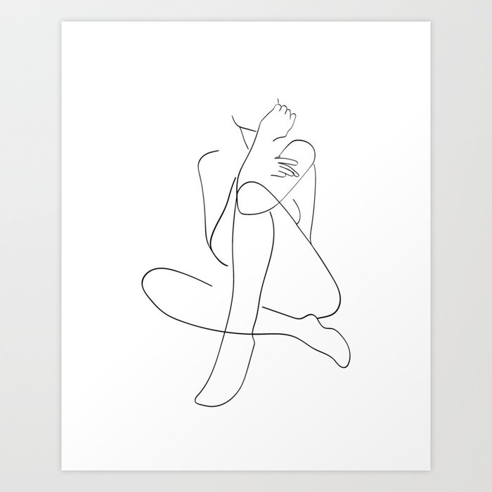 Figure Study Art Print