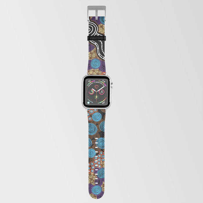 Authentic Aboriginal Art – 12 Apple Watch Band