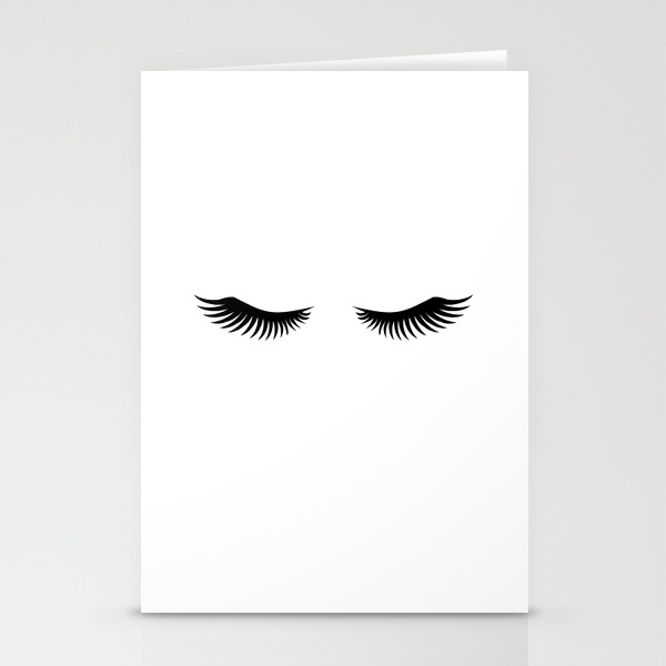 Eyelashes Print Makeup Poster Bathroom Decor Girls Room Decor Girls Bedroom Decor Home Decor Stationery Cards By Alextypography Society6