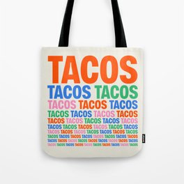 253 Tacos Tote Bag
