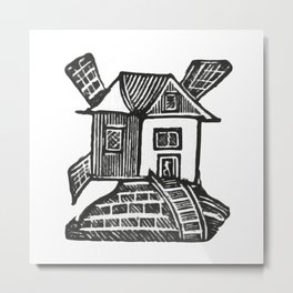 Windmill Metal Print | Molino, Miller, Windmill, Wind, Quijote, Mill, Lamancha, Donquixote, Drawing, Donquijote 