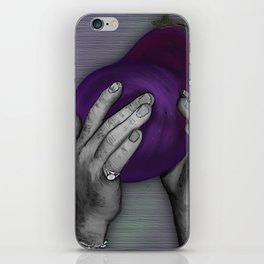 Unsolicited Eggplant iPhone Skin