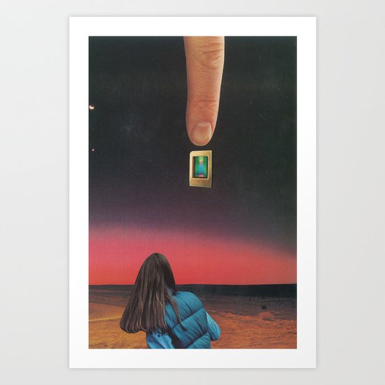 Is This Real? Art Print