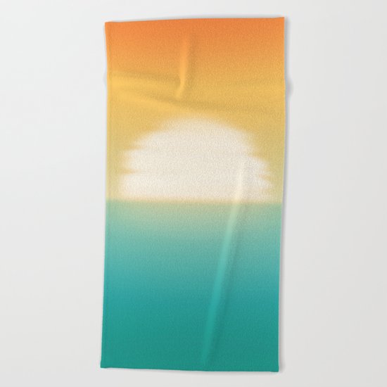Into the horizon Beach Towel