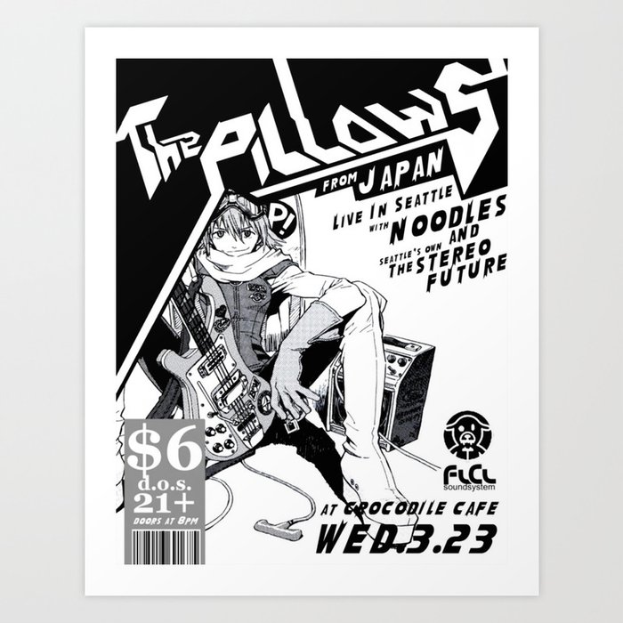 Haruhara Haruko Flcl Art Print By Mirrortab