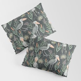 The Magnificent Shoebill Pattern Pillow Sham