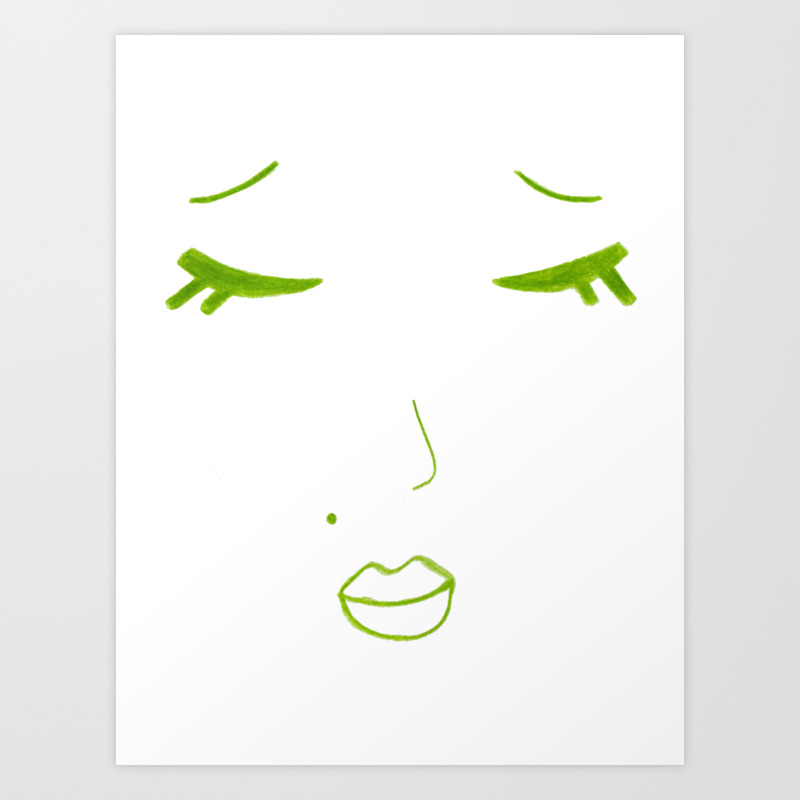 Jade Sleeping Beauty Minimalist Abstract Womankind Minimal Line