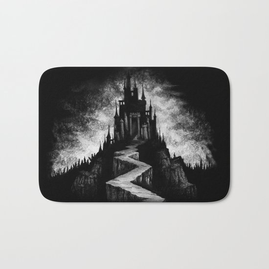 Vampire Castle Bath Mat