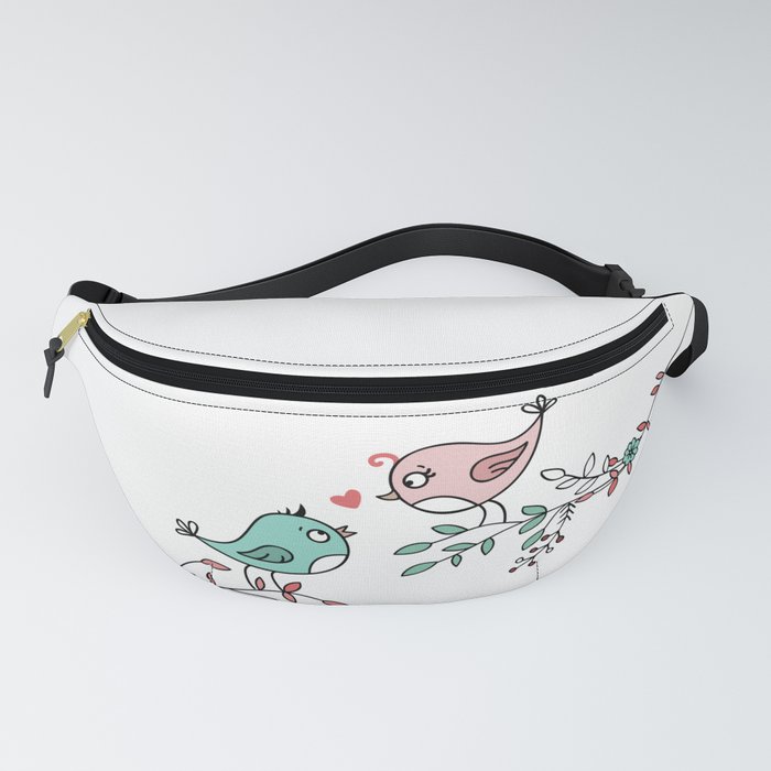 Birds In Love Fanny Pack