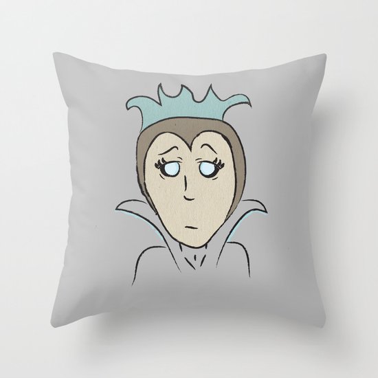 The White Witch Throw Pillow