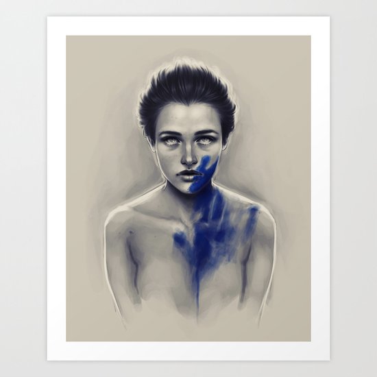 Perfect in the way Art Print