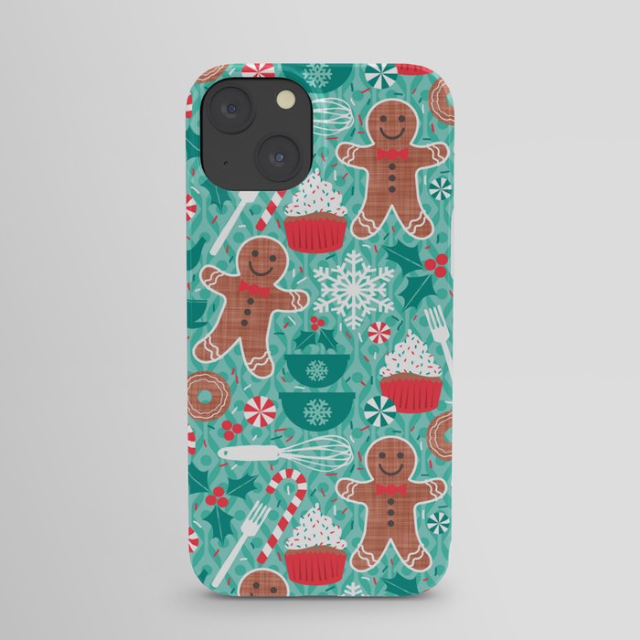 Gingerbread Christmas Treats iPhone Case