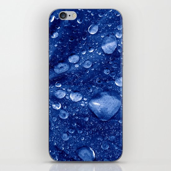 water drops iPhone & iPod Skin