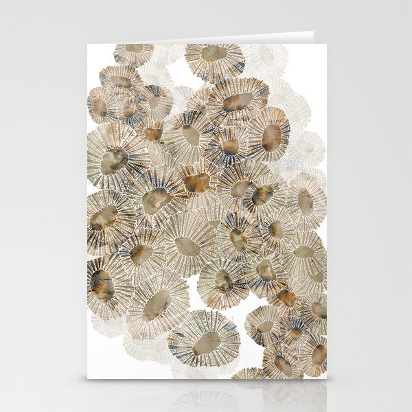 Coral Texture Stationery Cards
