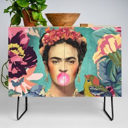 Frida Kahlo Bubble Gum Credenza