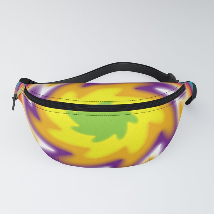 Colorful radial pattern Fanny Pack