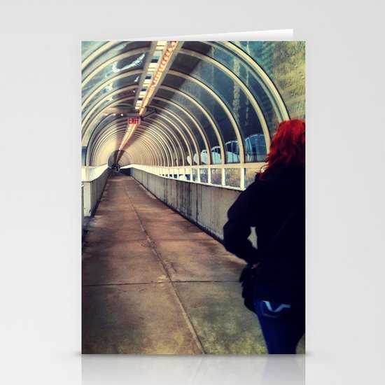 Onward Into The Tunnel Forbidden Stationery Cards