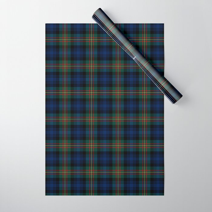 Clan Grant Hunting Tartan Wrapping Paper