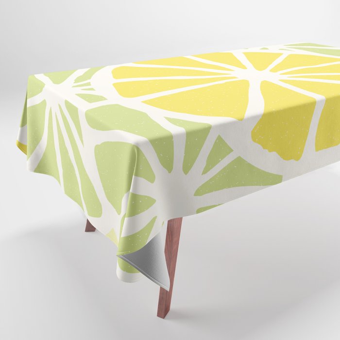 Lemon Slices Pattern Tablecloth