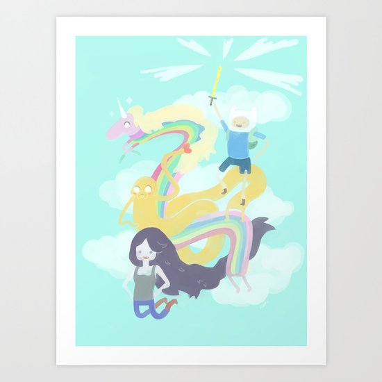 Time for an Adventure Art Print