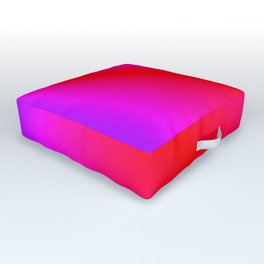 Red and Purple Spotlight Outdoor Floor Cushion