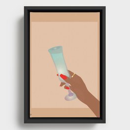 Cheers Framed Canvas