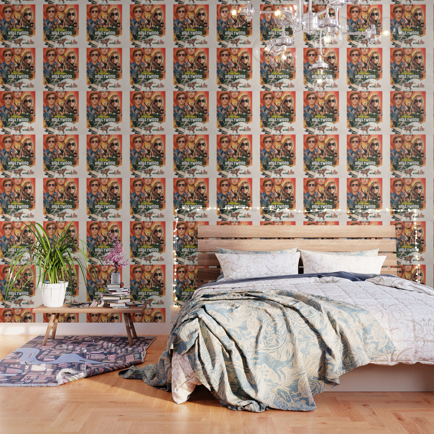 Once Upon A Time In Hollywood Wallpaper By Earleanlong Society6