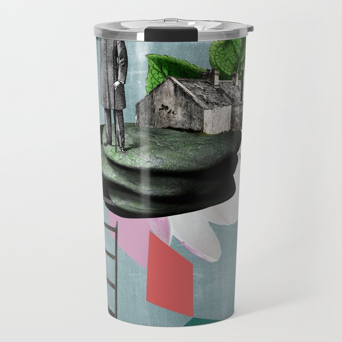 Surreal Collage Travel Mug