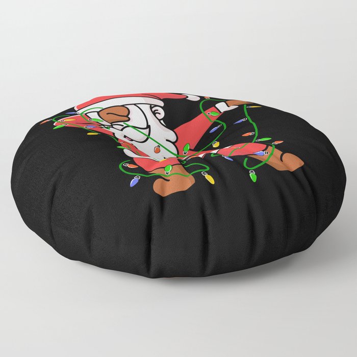 Dabbing Santa Claus Floor Pillow