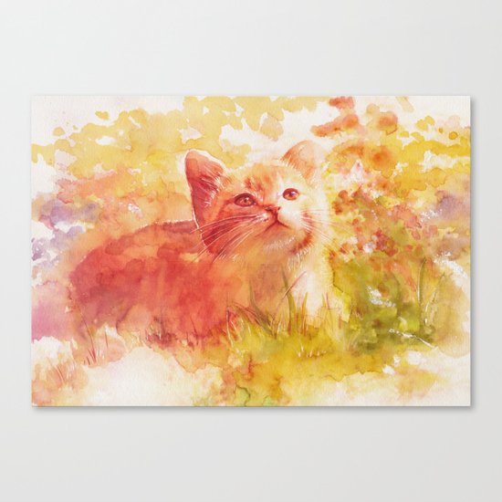 Sun kissed Canvas Print