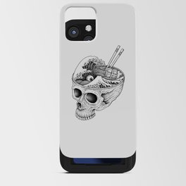 Ramen Skull iPhone Card Case