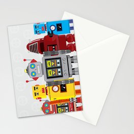 robots Stationery Cards