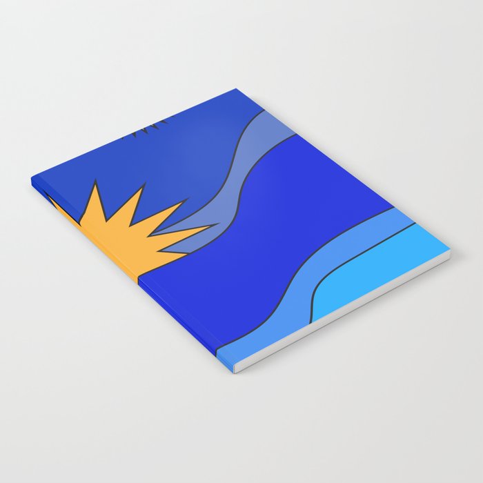 BLUE Sun Notebook