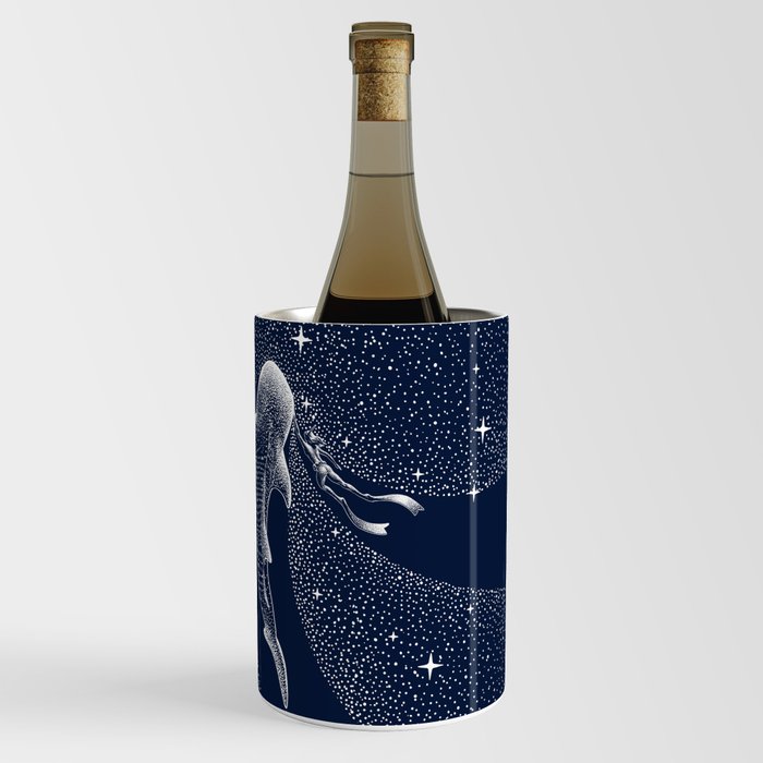 Star Eater And Diver Wine Chiller