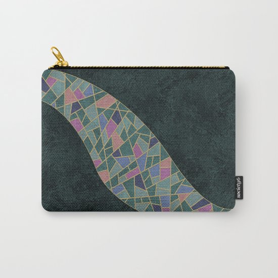 Geometric Marble 02 (abstract) Carry-All Pouch